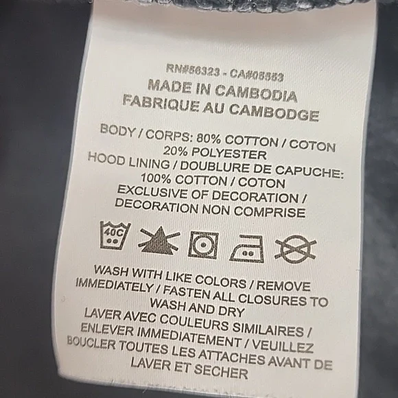 Nike Jacket Unisex Size M. Black zip up hoodie - Picture 10 of 11